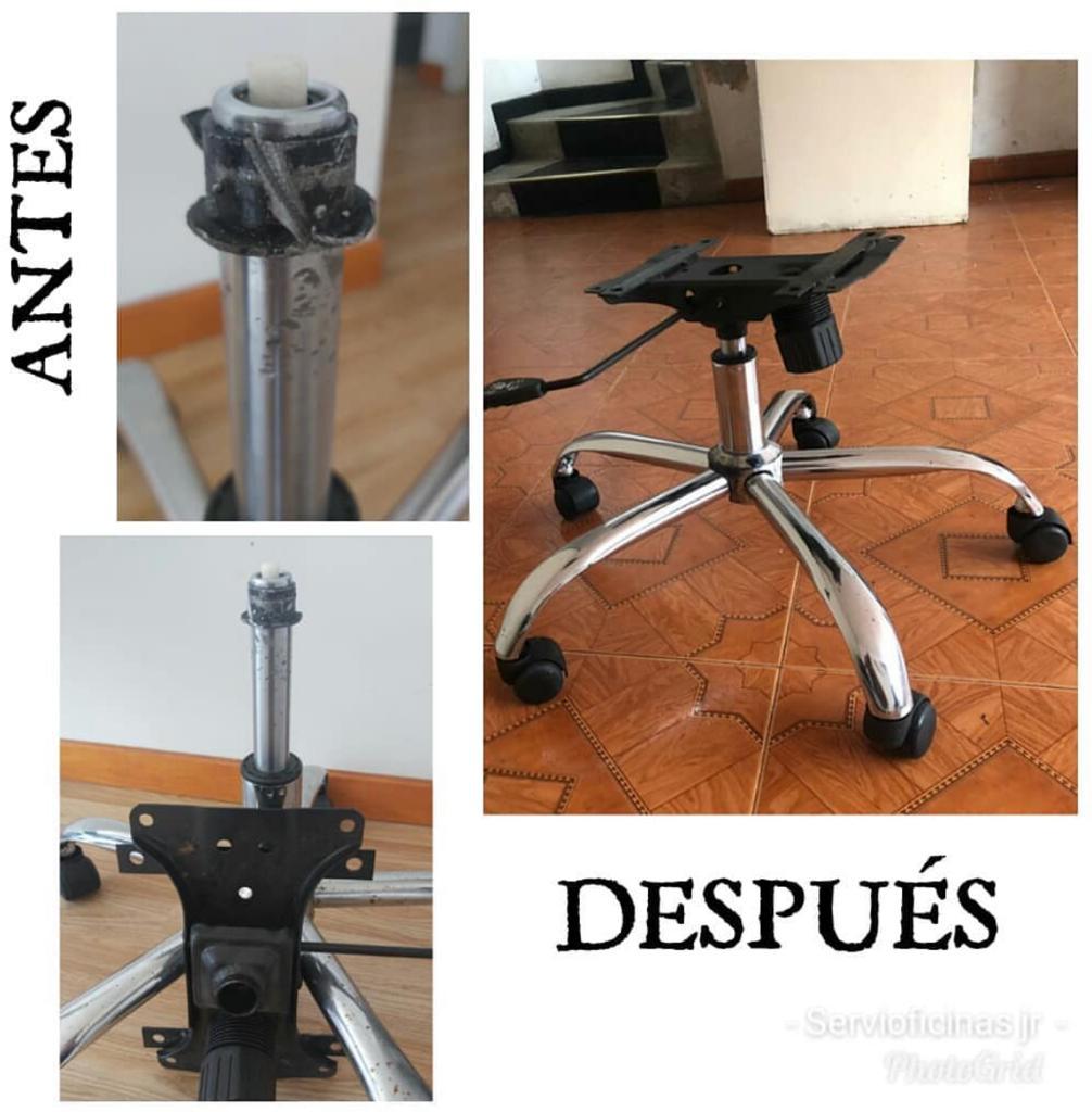 reparación de sillas de oficina